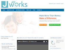 Tablet Screenshot of jccworks.com